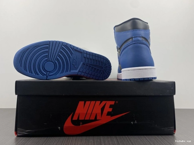 Marina Air Blue' Jordan OG High 1 'Dark Retro 555088-404 0815